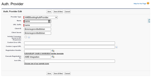 Auth provider