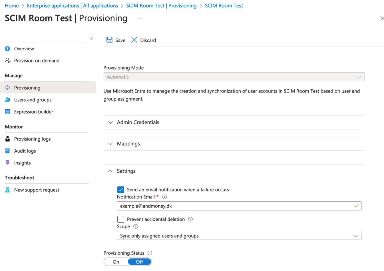 Monitoring