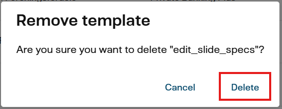 Delete