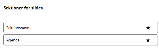 Slide recommendation