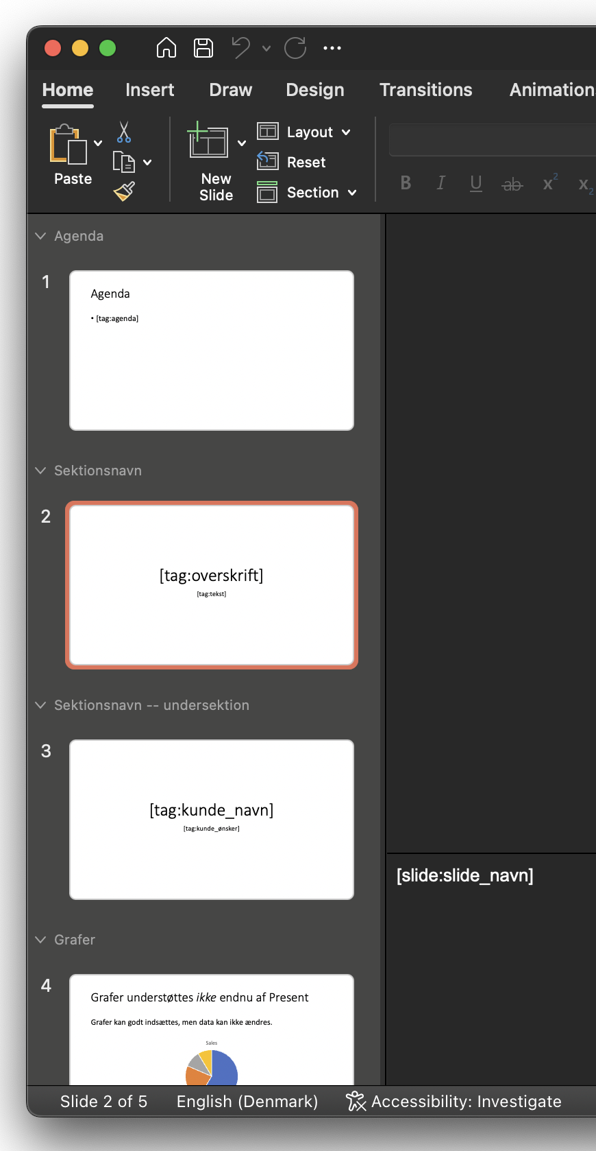 Section-names